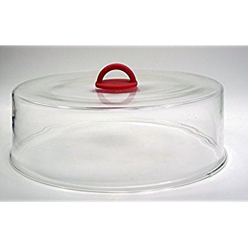 glass microwave cover with vent